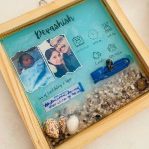 Baby Details Preservation in Wood Frame